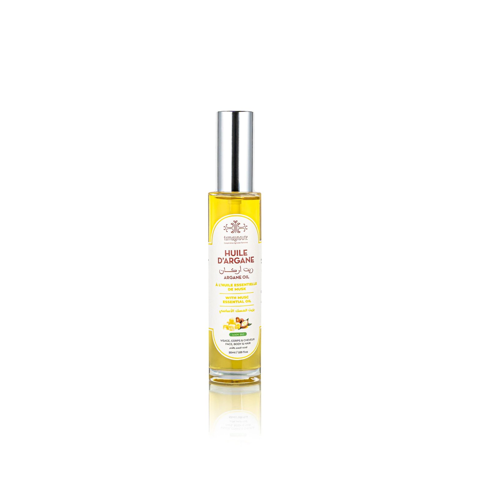 Argan oil with Musk essential oil