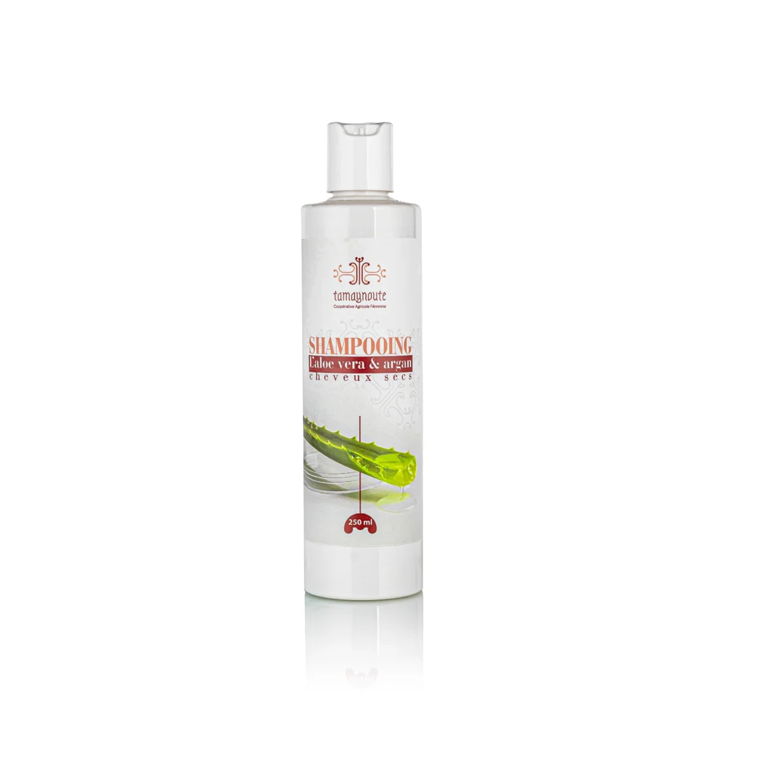 Shampoing a l'aloe vera & argan